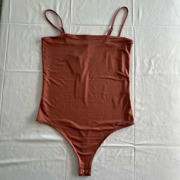 Express Ladies Body Contour Bodysuit Dusty Pink NWT Size XS - Picture 10 of 10